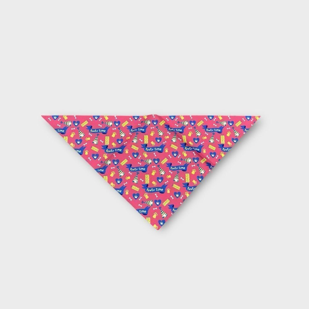 ONE Pawty Time Dog Birthday Bandana